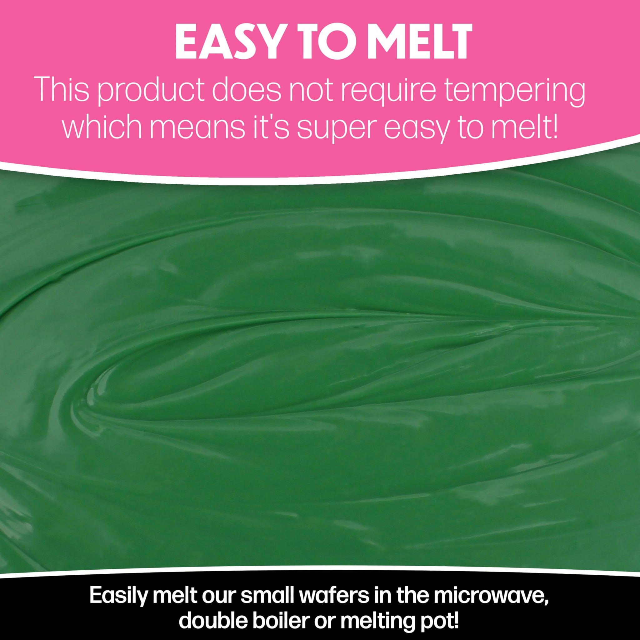 Sweet Shoppe Forest Green Melting Wafers,5 pounds