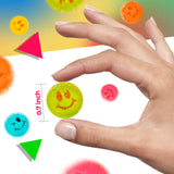 Happy Face Candy | 1 Lb Bag | Hard Candy Individually Wrapped | Assorted Fruit Flavors | Sweet & Sour Candies for Goodie Bags, Party Favors & Office