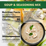 Osem Mushroom Flavored Soup & Seasoning Mix - Powder Broth Base, Perfect for Soups, Sauces, Stews, Rice, and More - Rich Savory Flavor Enhancer