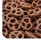 Milk Chocolate Pretzels - 5 Pound Bulk Pack - Chocolate-Covered Pretzels for Office Bowls, Snacking, and Gifting - Sweet & Salty Snack - Crunchy