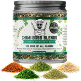 Chimi Boss Blends Chimichurri Original Dry Seasoning, 4 oz - Argentinian Herb & Garlic Rub with Parsley & Chili Flakes - All Natural Seasoning or DIY