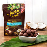 Hawaiian Host Paradise Collection - Toasted Coconut Milk Chocolate Macadamia Nuts - 8 Oz Bag