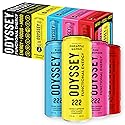 Odyssey Functional Energy Drink for Focus, Cognition & Mood Support 12 Pack - Adaptopgenic Drink with 222mg Green Tea Caffeine, Lion’s Mane