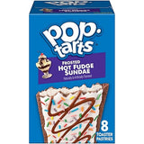 Pop-Tarts Toaster Pastries, Breakfast Foods, Kids Snacks, Frosted Hot Fudge Sundae (8 Pop-Tarts)