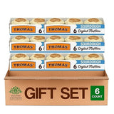 Salutem Vita - Sourdough English Muffins 6 Count, 13 oz, Gift Set - Pack of 6