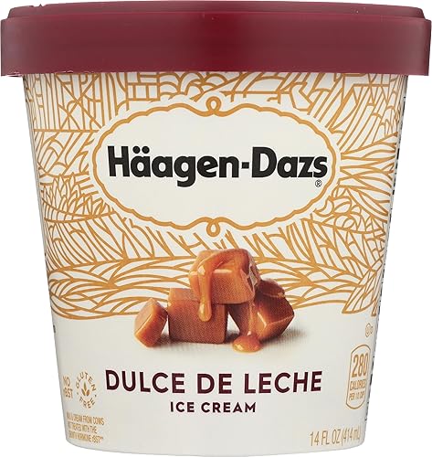 Haagen-Dazs, Dulce De Leche Ice Cream, 14 oz (Frozen)