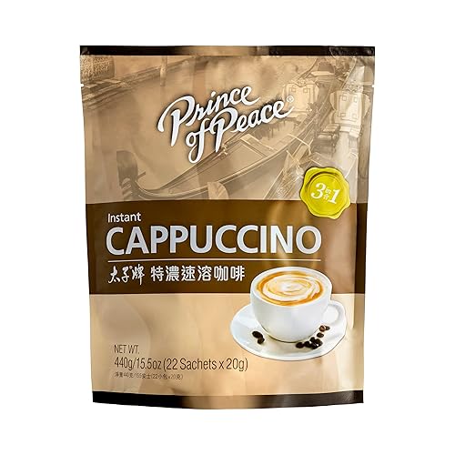 Prince of Peace® 3 in 1 Instant Cappuccino (22 Sachets)