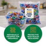 Sugar Free Hard Candy Mix - 1 Pound Bag (Approx. 75 Pieces), Individually Wrapped, Sugar Free Candy Assorted Fruit & Berry Mix Flavors - Lemon, Lime
