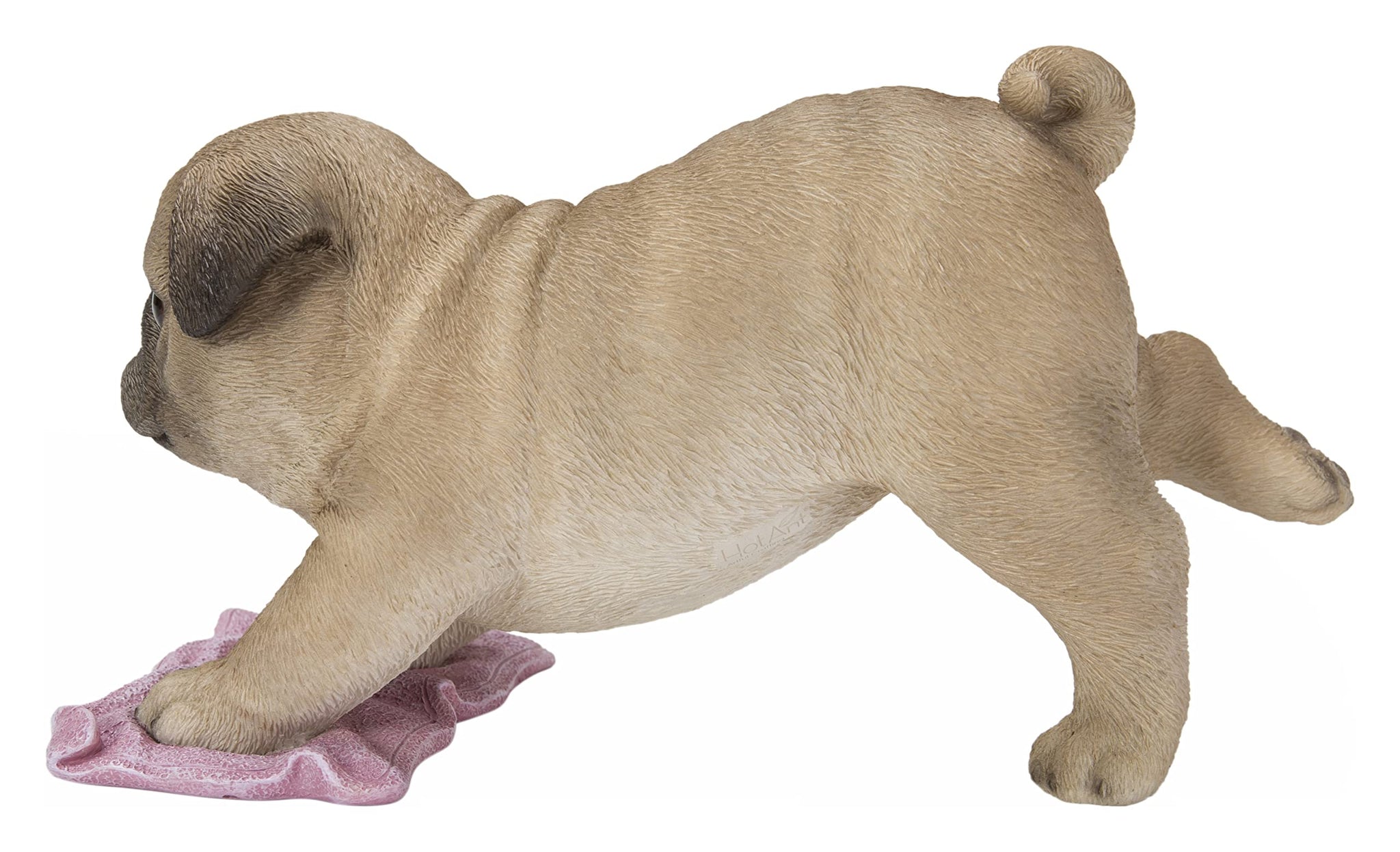 Hi-Line Gift Pug Mopping The Floor