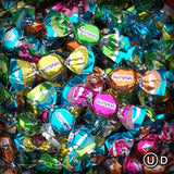 GLITTERATI Tropical Fruits Italian Mini Hard Candies, Individually Wrapped Gourmet Candy Assortment, Exotic Tropical Fruit Flavors, Vegan, Gluten