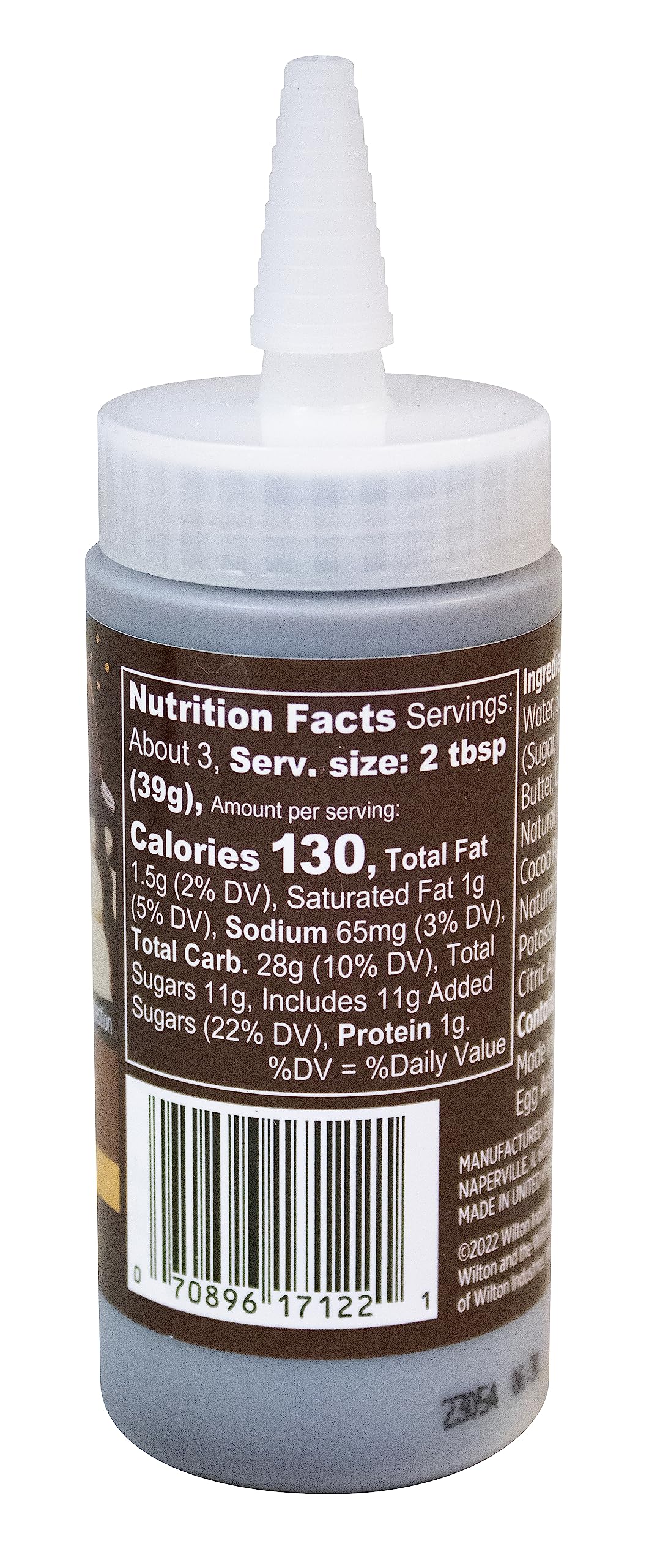 Wilton Dessert Drizzle Chocolate Brownie 4.2 OZ