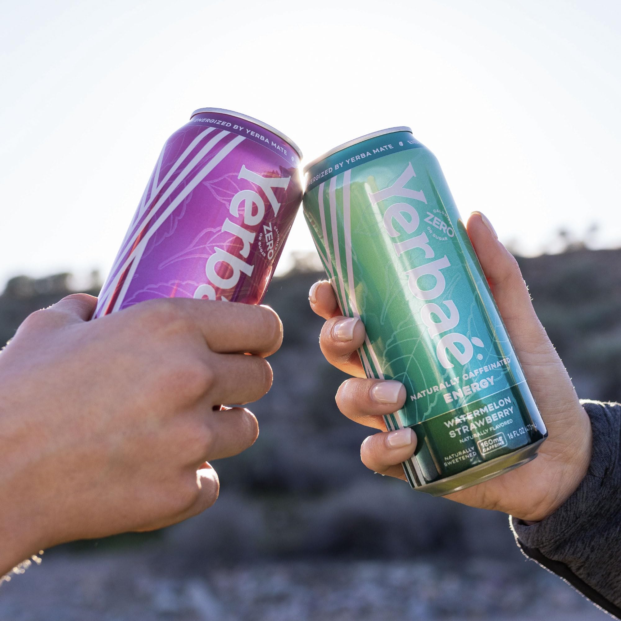 Yerbaé Energy Beverage - Variety Power Pack, 0 Sugar, 0 Calories, 0 Carbs. Yerbae is Energized by Yerba Mate, Plant-Based, Healthy Alternative