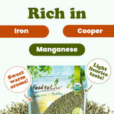 Food to Live - Organic Fennel Seeds, 14 Pounds - Whole Raw Seeds, Non-GMO Spice, Non-Irradiated, Kosher, Vegan, Bulk. High in Dietary Fiber. Great