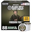 Black Rifle Coffee Company, Single Serve Coffee Pods, Freedom Fuel, Dark Roast Coffee Pods, 88 Count