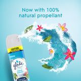 Glade Air Freshener Odor Fighting Room Spray, Aqua Waves, 8.3 oz, 2 Count