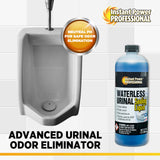 Instant Power Professional Waterless Urinal Sealing Liquid - Urine Remover for Stains and Odors, Urine Deordorizer, Bathroom Cleaning Supplies - 32 Fl