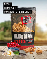 Olde Man Granola Gluten Free Granola - Non-GMO Healthy Granola Cereal - Soft Whole Grain Oats, Butter, Brown Sugar - Handmade in Colorado (Vanilla