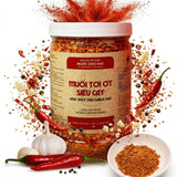Muoi chu hai - Uncle Hai’s Premium Chili Garlic Sauce: Spicy Hot Sauce from Vietnam, Blend of Peppers & Garlic Salts - Made for Cooking, Delicious on