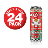 AriZona Watermelon Juice Cocktail - Big Can, 22 Fl Oz (Pack of 24)
