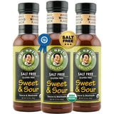 Mr. Spice Organic Sweet and Sour Sauce, Salt Free Sweet & Sour Dipping Sauce (5 mg/serving), Gluten Free, Low Sodium Sauces for Marinade and Wok, No