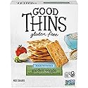 Good Thins Garden Veggie Rice Snacks Gluten Free Crackers, Snack Crackers, 3.5 oz