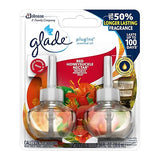 Glade PlugIns Refills Air Freshener, Scented and Essential Oils for Home and Bathroom, Red Honeysuckle Nectar, 1.34 Oz, 2 Count ( One Pack)
