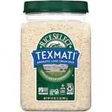 RiceSelect Texmati White Basmati Rice, Premium Long Grain Aromatic American Basmati Rice, Gluten-Free, Non-GMO, Kosher, 32oz Jar (Pack of 1)