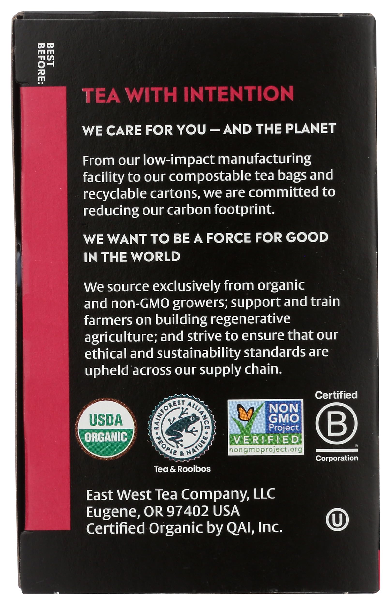 Choice Organic Teas Organic Spicy Cinnamon Chai Black Tea, 16 CT