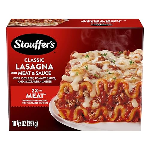 Stouffer's Classic Lasagna With Meat And Sauce, Single Serve Frozen Meal