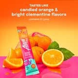 Alani Nu ORANGE KISS Energy Sticks, Energy Drink Powder, 200mg Caffeine, Pre Workout Performance with Antioxidants, On-The-Go Drink Mix, Biotin, B