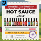 Butterfly Bakery of Vermont Habanero Lime Craft Beer Hot Sauce, 5 fl oz