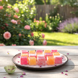 HazerBaba Turkish Delight Candy Rose, Lemon & Orange, 16 Oz (Pack of 1)