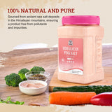 52USA Himalayan Pink Salt Fine, Fine Ground Table and Cooking Salt, 80oz (5 Pound), 100% Real, Pure, Unrefined Himalayan Pink Salt, Pink Himalayan Sea