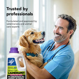 LaundraPet 3X Strength Premium Laundry Detergent with Enzyme Cleaner - 64 Oz (96 Washes) Pet Stain and Odor Eliminator, Enzymatic Detergent by Alpha