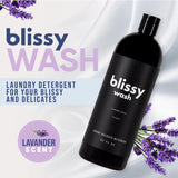 Plant Based Natural Laundry Detergent - Wool, Silk & Cashmere Detergent for Washing Machine - Naturally Scented with Lavender Oil - Silk Detergent