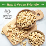 Sincerely Nuts - Raw Cashews Whole and Unsalted | Healthy Snack, Source of Protein | Keto and Paleo Friendly Gourmet Quality Vegan | Cashew Nuts 5(LB)