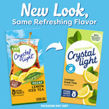 Crystal Light Decaf Lemon Iced Tea Natural Flavor Drink Mix, 12-Quart Box (Pack of 8)