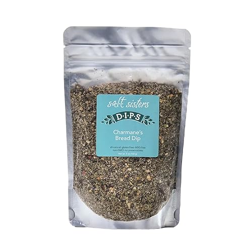 s.a.l.t sisters Charmane's Bread Dip - Value Size Bold Italian Herb & Spice Blend for Extra Virgin Olive Oil Dipping - Versatile Use for Rubs