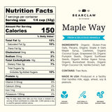 Bearclaw Kitchen - Maple Way Granola - Naturally Gluten Free - Organic Oats, Pecans, Cashews, Organic Pumpkin Seeds, Buckwheat Groats - No Refined