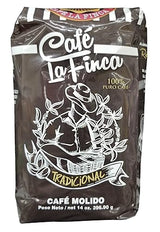 Cafe La Finca Tradicional Pure Ground Coffee From Puerto Rico (14 oz)