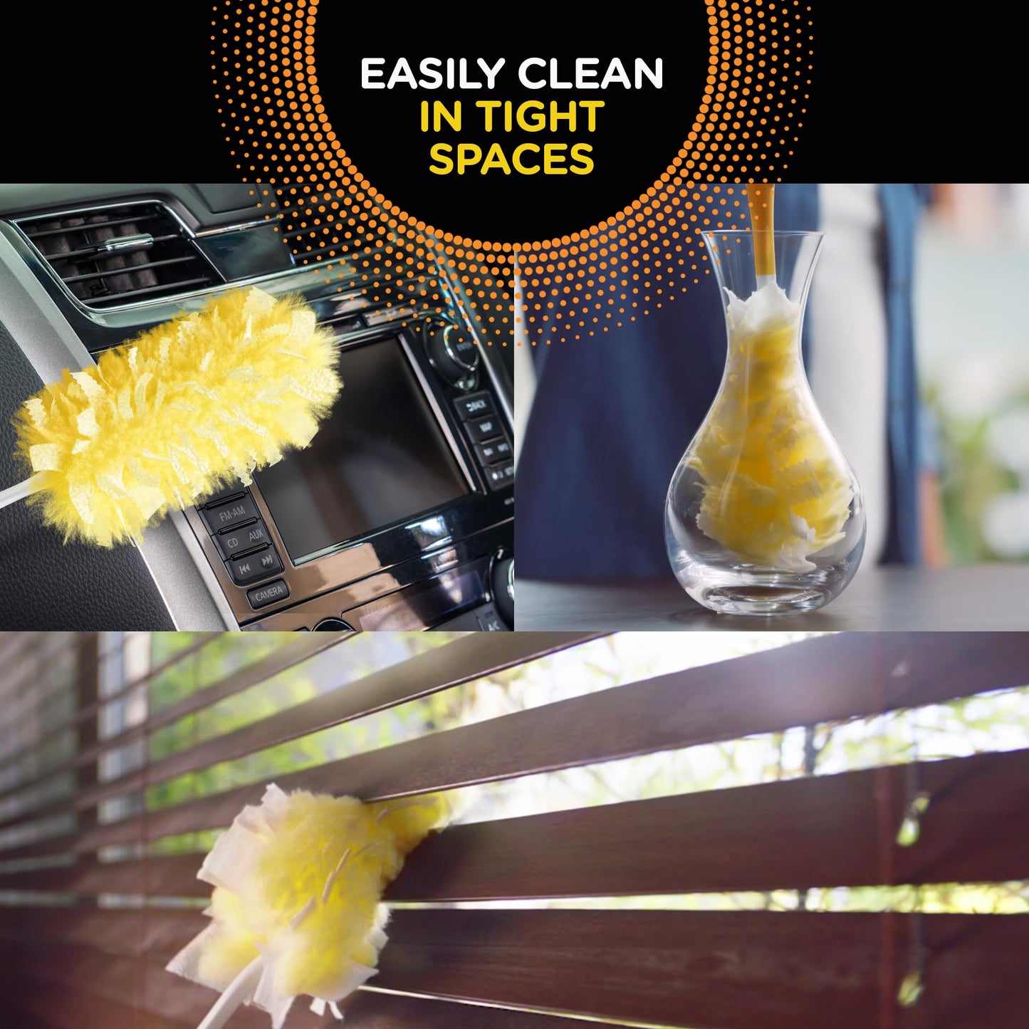 Swiffer® Dusters™ Heavy Duty 6 ft Super Extendable Handle Pet Starter Kit