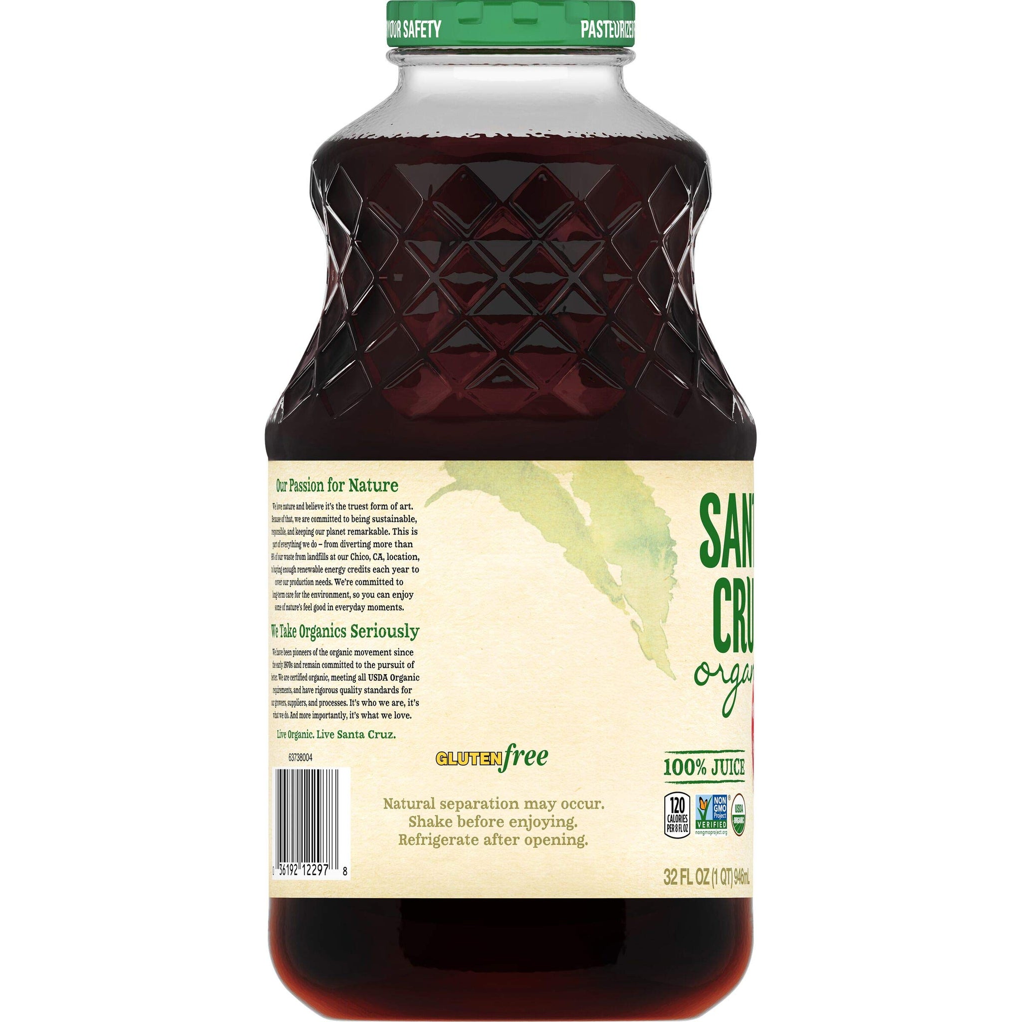 Santa Cruz Organics, Santa Cruz Juice Cherry Red Tart