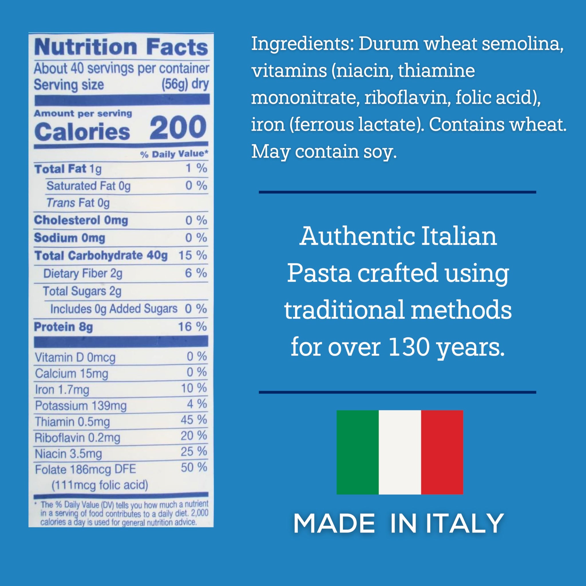 De Cecco Farfalle No. 93 Pasta, 5 Lb, Authentic, Slow Dried, Made with Durum Wheat, Versatile Pasta for Sauces & Recipes, Made in Italy