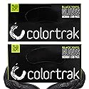 Colortrak Black Vinyl Gloves, Disposable Latex-Free & Powder-Free Hair Color Gloves for Chemical Processing & Salon Services, 200 Count (2 Boxes)