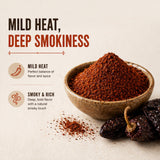 Don Ponchos Ancho Chile Powder 1 lb (16 oz) - Authentic Mexican Chile Ancho Molido, Mild Smoky Chili Powder Seasoning for Mole, Enchiladas, Tacos
