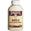 Beaver Brand Deli Horseradish Sauce, 12-Ounce Squeezable Bottles (Pack of 6)