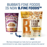 B. Fine Foods Grain-Free Crunchy Granola Snack of Coconut, Saba Chips & Premium Nuts - UnGranola Banana Foster - Zero-Refined Sugar, Gluten-Free