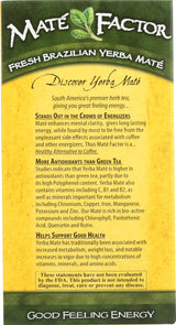 THE MATE FACTOR Lemon Ginger, 20 Count
