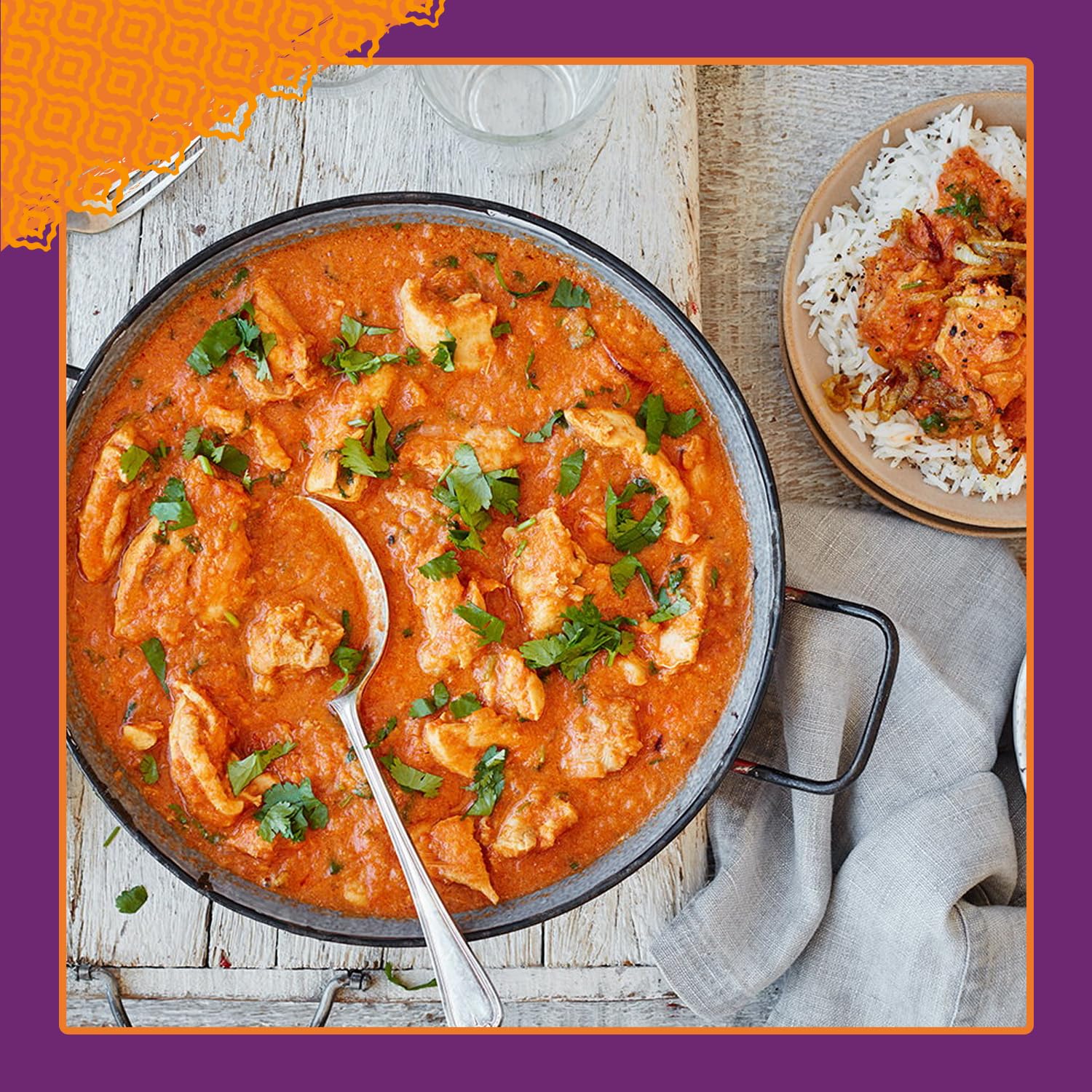 Patak’s Dopiaza Simmer Sauce - Tomato-Based Curry Sauce with Sweet & Sharp Onion Flavor - Gluten-Free & Vegan Indian Sauce - Perfect for Quick