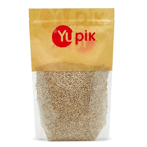 Yupik Pot Barley, 2.2 lb (35.2 oz), Non-GMO, Kosher, Vegan, Raw, Whole Grains, Sugar-Free, Salt-Free, Excellent Source of Fiber, Ideal for Cooking & Baking
